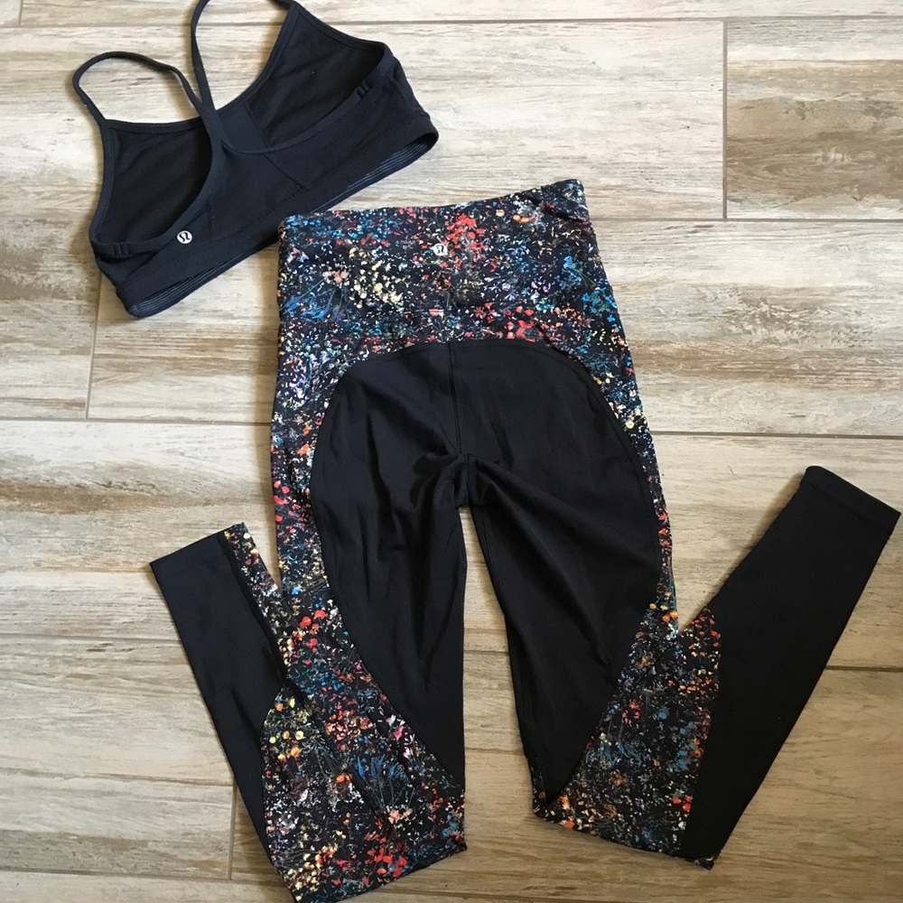 Lululemon Wake & Train Tight *28" Size 4 Bundle